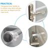 Transparent Doorstop Door Handle Wall Protection Door Handle Buffer Furniture Protection Pad Crash Pad Shockproof Ring Stopper