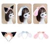 Soft Plush Headband In Fun Cats Style Hair Accesories Suitable For Kids Teens And Adults Who Love Cartoon Themes