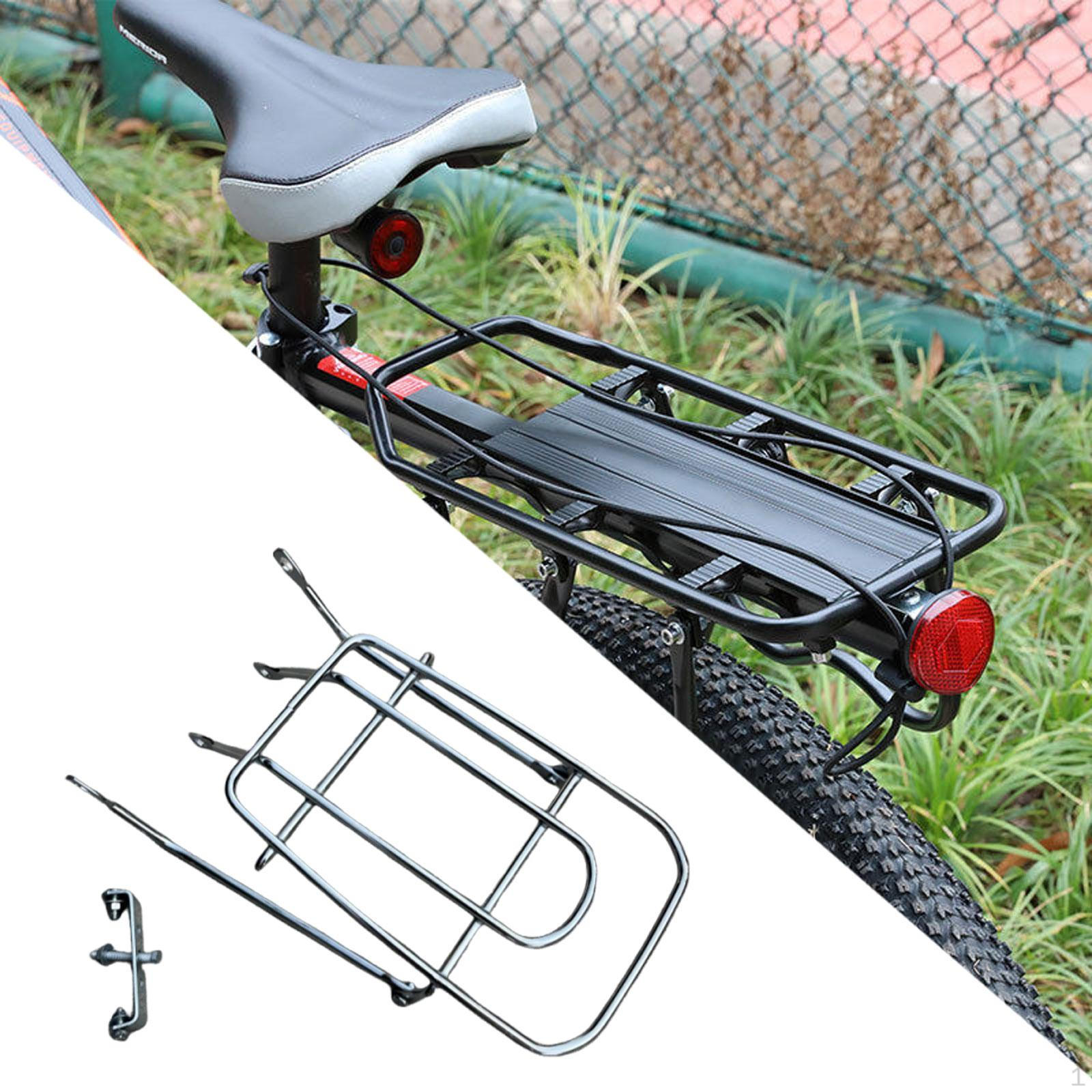 

Bike Cargo Rack for Rear Mounting Steel Installation Equipment 16 inch