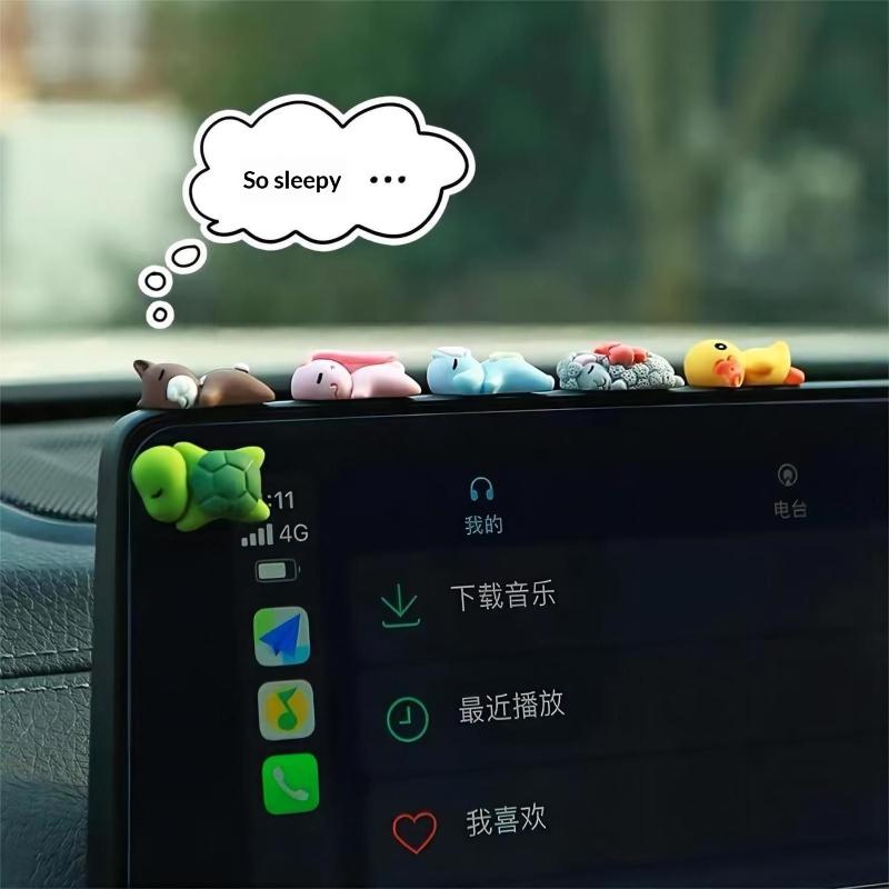 Unique Animal Ornament for Car Console Center and Rearview Mirror Display