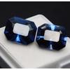 Natural Blue Sapphire Emerald Cut 21.35 Ct CERTIFIED Loose Gemstone Pair A-5171