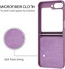 For Samsung Z Flip 7 Case Ring Holder Magnetic Liquid Silicone Cases for Samsung Galaxy Z Flip 3 5 6 ZFlip 4 ZFlip5 Soft Cover