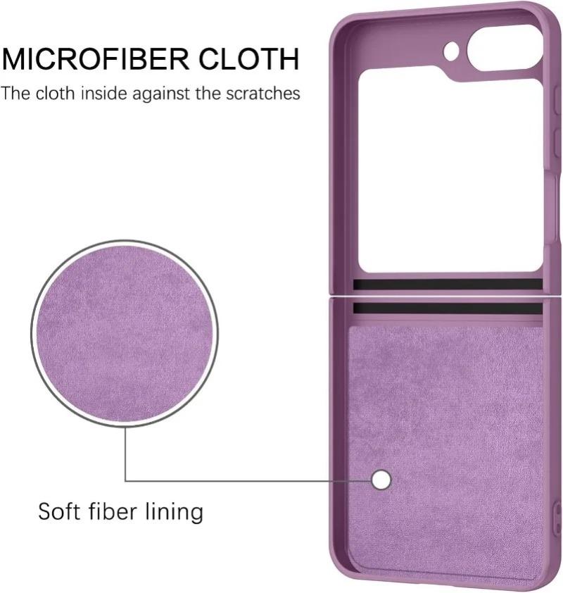 For Samsung Z Flip 7 Case Ring Holder Magnetic Liquid Silicone Cases for Samsung Galaxy Z Flip 3 5 6 ZFlip 4 ZFlip5 Soft Cover