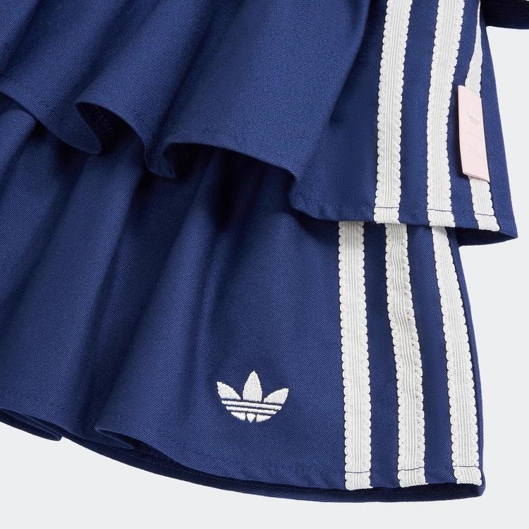 Adidas Originals X Disney Marie Cat SS25 Three Stripes Sport Lifestyle Fashion Simple Beautiful Trendy Casual Skirt Women Skirts Dark-Blue KE6655