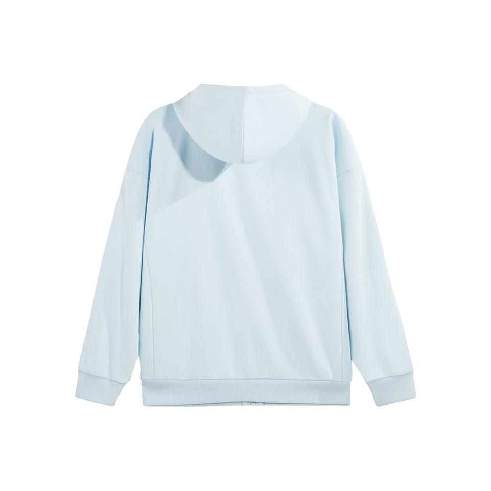 Li Ning Round Neck Pullover Versatile Fashion Sports Lifestyle Comfortable Trendy Vitality Simple Sweatshirt Women sweatshirt AWDVH98-3