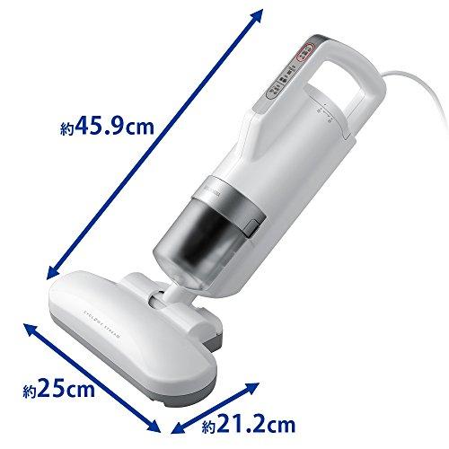 Iris Ohyama Ultra Suction Futon Cleaner with Dust Mite and Dust Sensor, Beating Speed: Approximately 6,000 Times per Minute, IC-FAC2