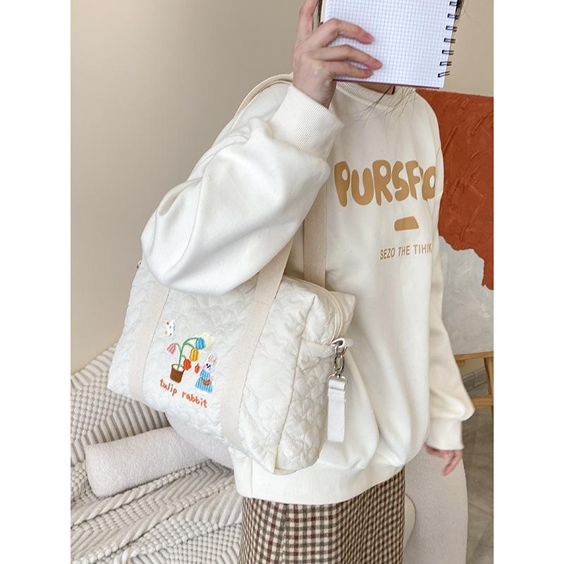 

Muji, сумка через плечо, ручная переноска, легкая сумка-тоут, сумка для хранения.