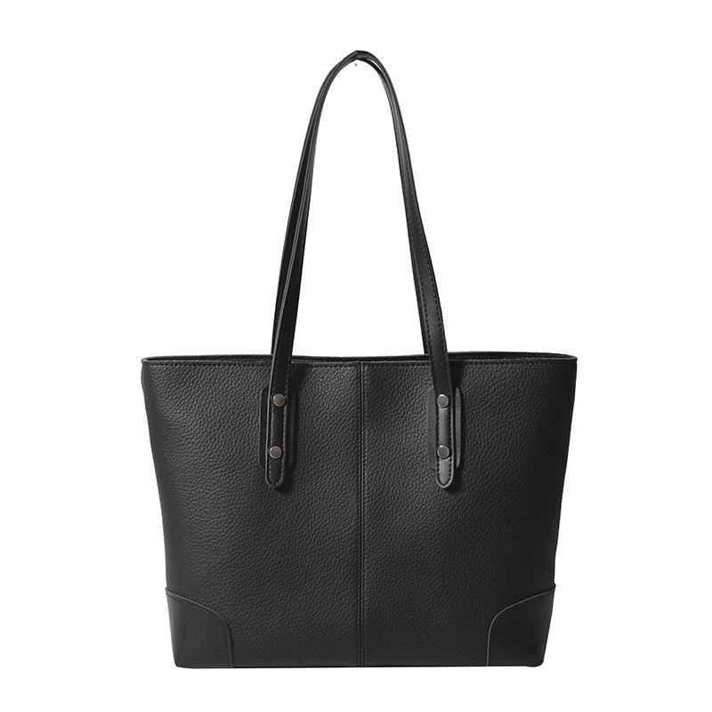 

Популярная сумка-тоут для поездок на работу, большая вместимость, высококлассная женская сумка, простая модная универсальная женская сумка под мышкой/на плечо