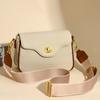 Modna Damska Prosta Torebka Crossbody ze Skóry PU Rekreacyjna Mała Kwadratowa Torebka Luksusowy Design Damska Torba Listonoszka Markowa Saszetka Podróżna