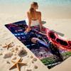 1pc Soccer Star Action Cartoon Quick Dry Microfiber Bath Towel for Swimming Surfing Camping Unisex Holiday. SJT7201121
