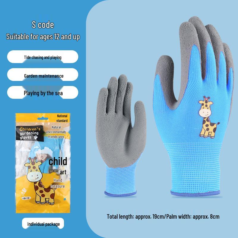 Kids' Protective Gloves: Safe, Cut-Resistant, Slip-Resistant for Beachcombing, Gardening, and Pet Handling