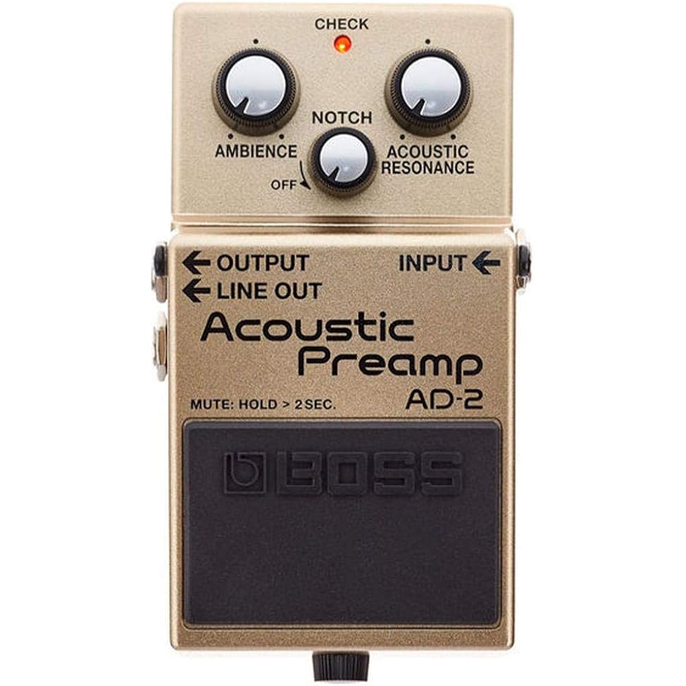 BOSS BOSS Acoustic Preamp AD-2 Compact Effector Acoustic Guitar/Electric Acoustic