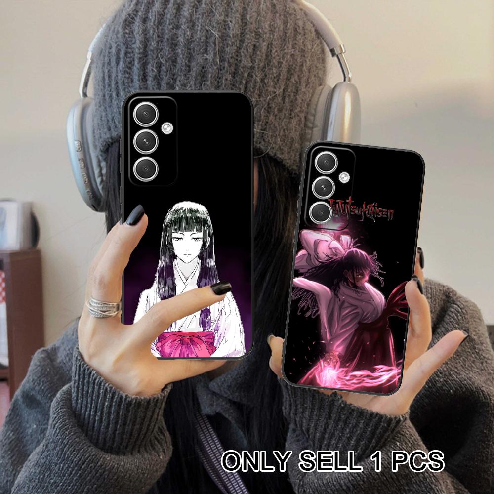 JJK Utahime Iori Matte TPU Mobile Phone Case for Samsung Galaxy S26 S25 S24 S23 S22 S21 S20 Note20 Plus FE Ultra Colorful Cover