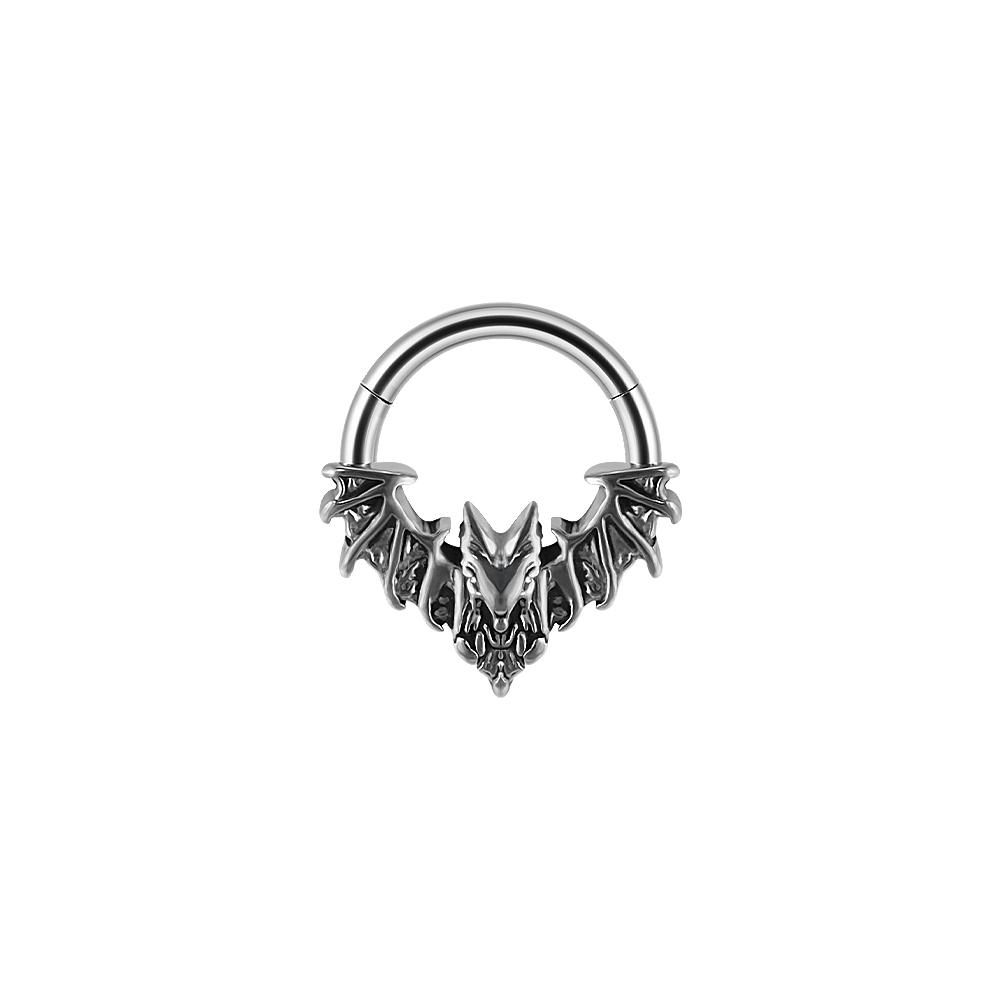 1PC Stainless Steel Butterfly&Bat&Snake Nose Septum Ring 16G Earrings Hoop Ear Cartilage Tragus Body Piercing Jewelry