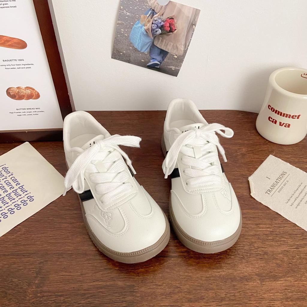 Pantofi Casual de Damă Broderie Pisicuță Drăguță Talpă Moale Antiderapant Confortabil Pantofi de Antrenament Nou Suta Pantofi Plată Fashion