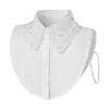 Fake Collar for Women Handmade Beads Floral Embriodery Removable Half Shirt Detachable Collars False Collars Clothing Fuax Cols