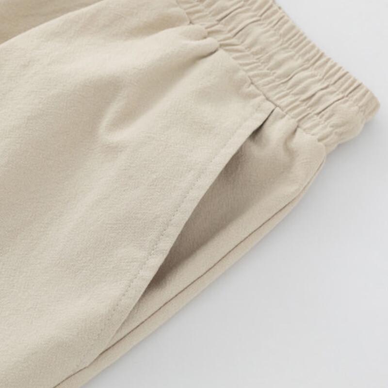 Hengyuanxiang Men's Cotton Casual Beach Shorts