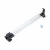 40cm length Hanging Rod Telescopic adjustable Top mounted Clothes Hanger Black color Pull sliding design Wardrobe Rail