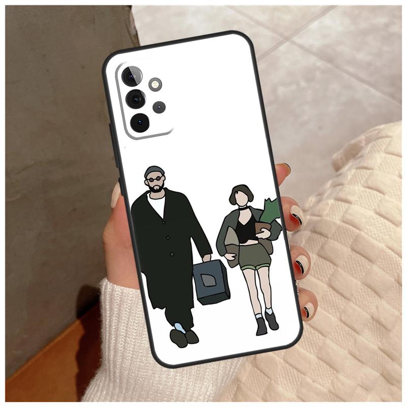 Leon The Professional For Samsung Galaxy A14 A34 A54 A06 A16 A26 A36 A56 A12 A32 A52 A13 A33 A53 A15 A35 A55 Case
