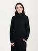 Same Brand Women's Red High-Neck Wool Sweater, Warm for Autumn/Winter, BN606