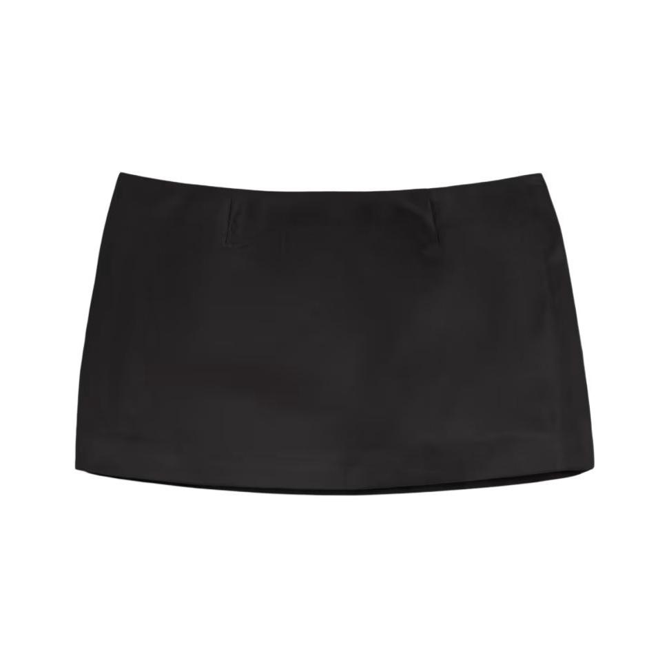 Puma X Rosé Collaboration Simple Comfortable Versatile Casual Skirt Women skirts 633798_01