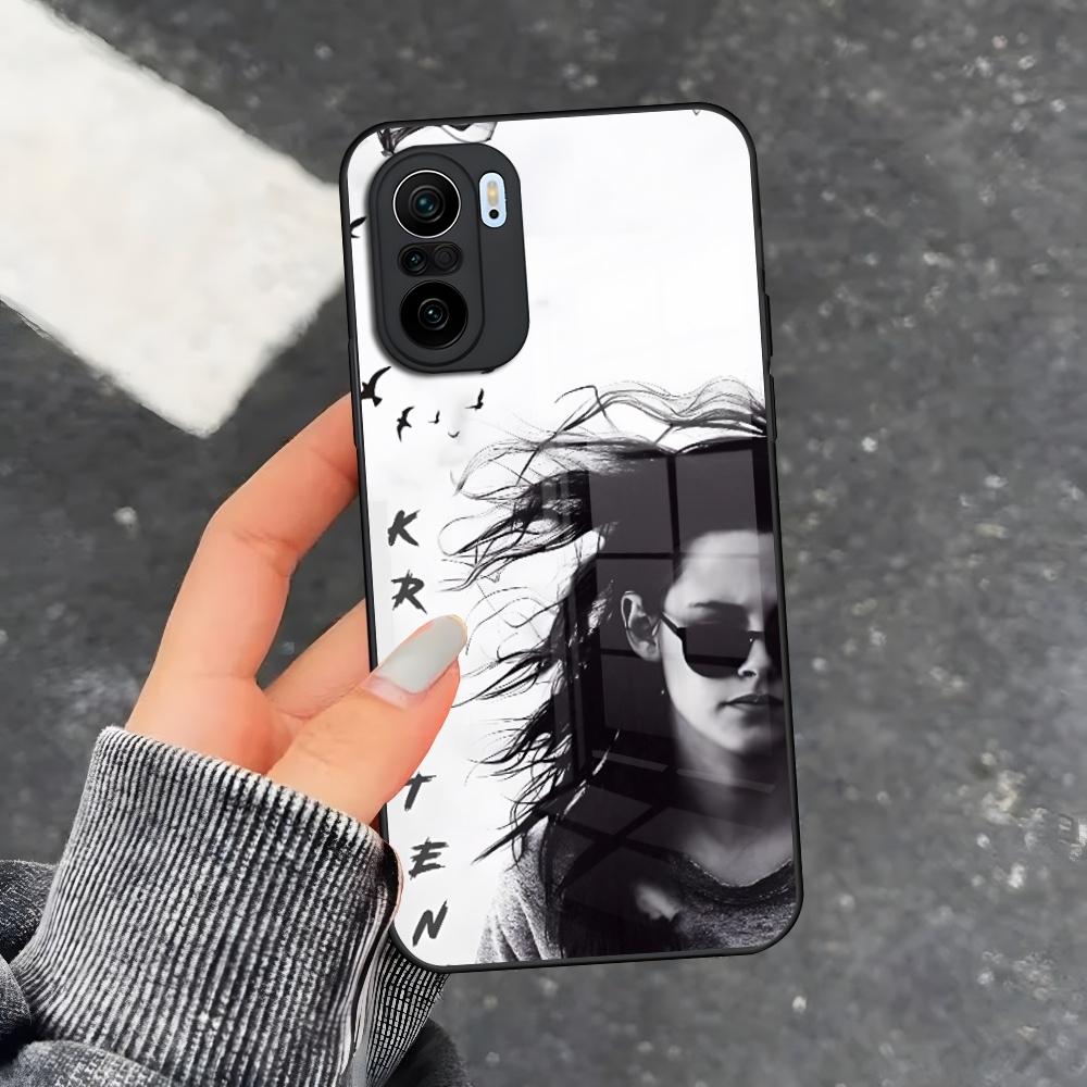 Amazing Girl Kristen Stewart Phone Case for Xiaomi 15 14 13 12 X Redmi Note 10 Mi 11 S Lite T Pro ultra glass Cover