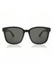 Gucci GG0637SK-001 Square Sunglasses for Men Women Black Gold GG Logo