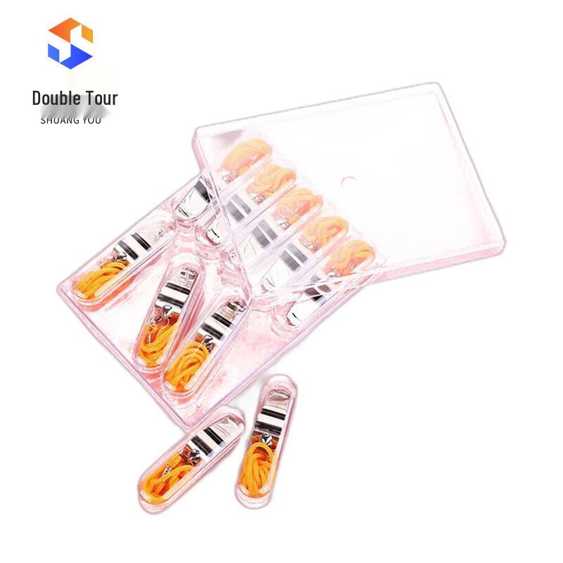 

10-Pack Stainless Steel Whistles