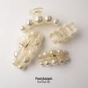 Elegant French Pearl Shark Hair Clip – Gentle Autumn & Winter Hair Accessory