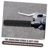 TENDYCOCO 2 PCS Anti-Slip Silicone Handle Grips for Bicycle Mountain Bike Lock-on Design Weather Resistant Improve Grip