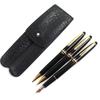 Very Good MONTBLANC fountain pen Meisterstück Classic Black gold 14K mens Used