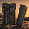 ABS Camera Carrying Case with Silicone Components, Molded Interior Storage, Device Supports and Integrated Card Holders