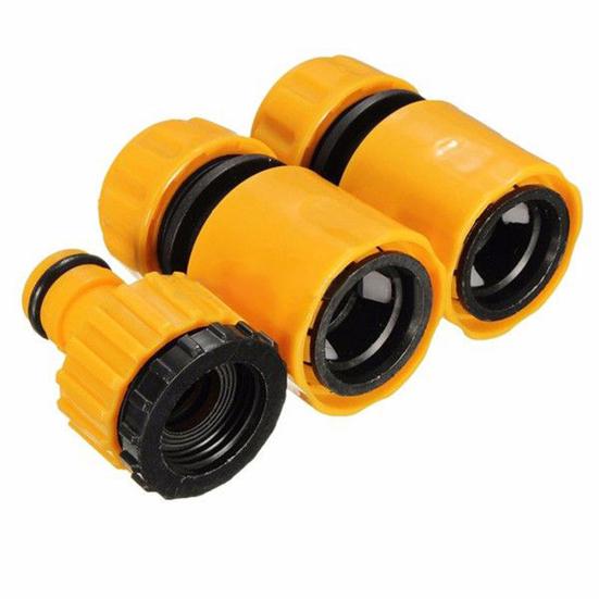 3 Pcs Garden Car Water Hose Pipe Tap Connector Vehicle Washing Hosepipe Adapter