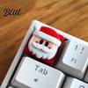 Christmas Santa Keycap for Mechanical Keyboards 3D Printed PETG Gift Gamers Cute Keycap Exquisitely Crafted Keyboard Switch Cap Customization