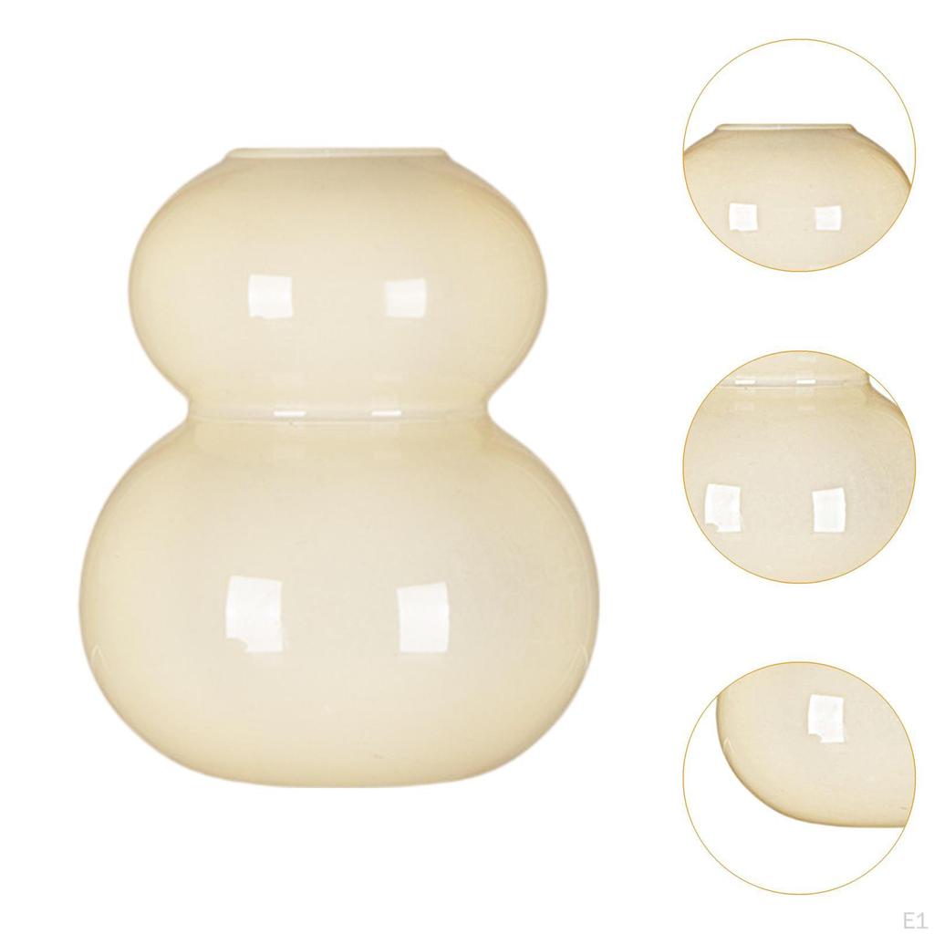 Gourd Shaped Flower Vase Decorative Birthday Gifts Floral Arrangement Tabletop Decoration for