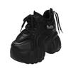 Fashion Cuculus High Flat Platform 10cm Height Increasing Casual Shoes Woman Spring New Hidden Wedge Sneakers Female Vulcanize Shoes