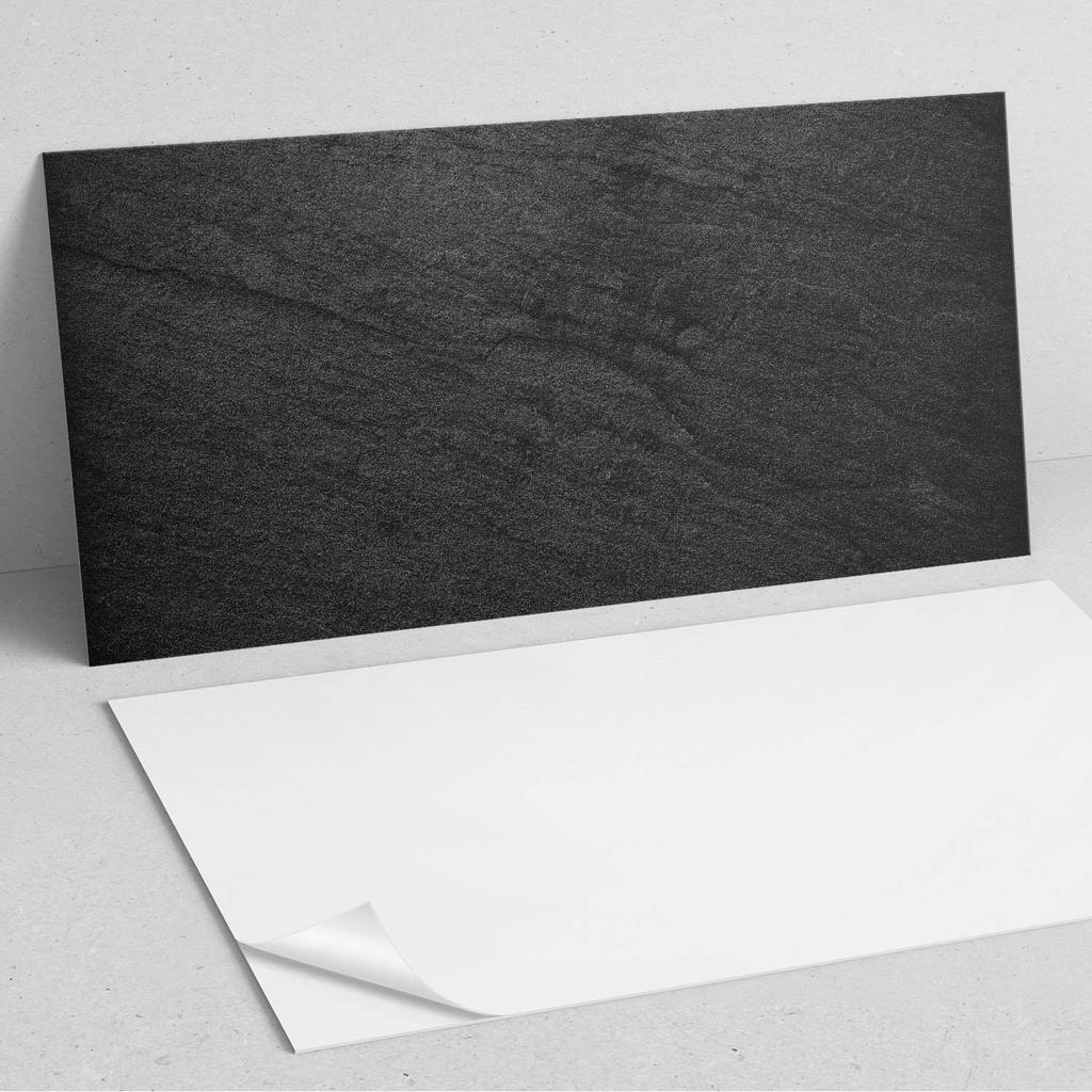 Panel Winylowy Z Nadrukiem - Dekoracja Do Sypialni 120X60 Cm Tekstura Kamienia Naturalnego