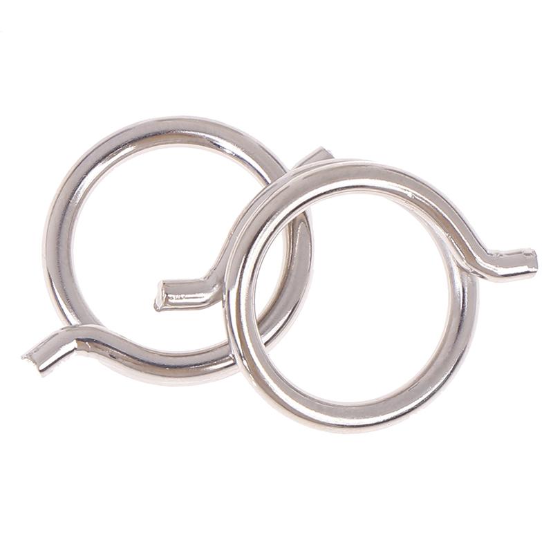 2Pcs Chicken Bone Scissors Accessories Spring Wire Diameter 1.8Mm Outer Diameter 15Mm Nickel Plated Steel Torsion Spring