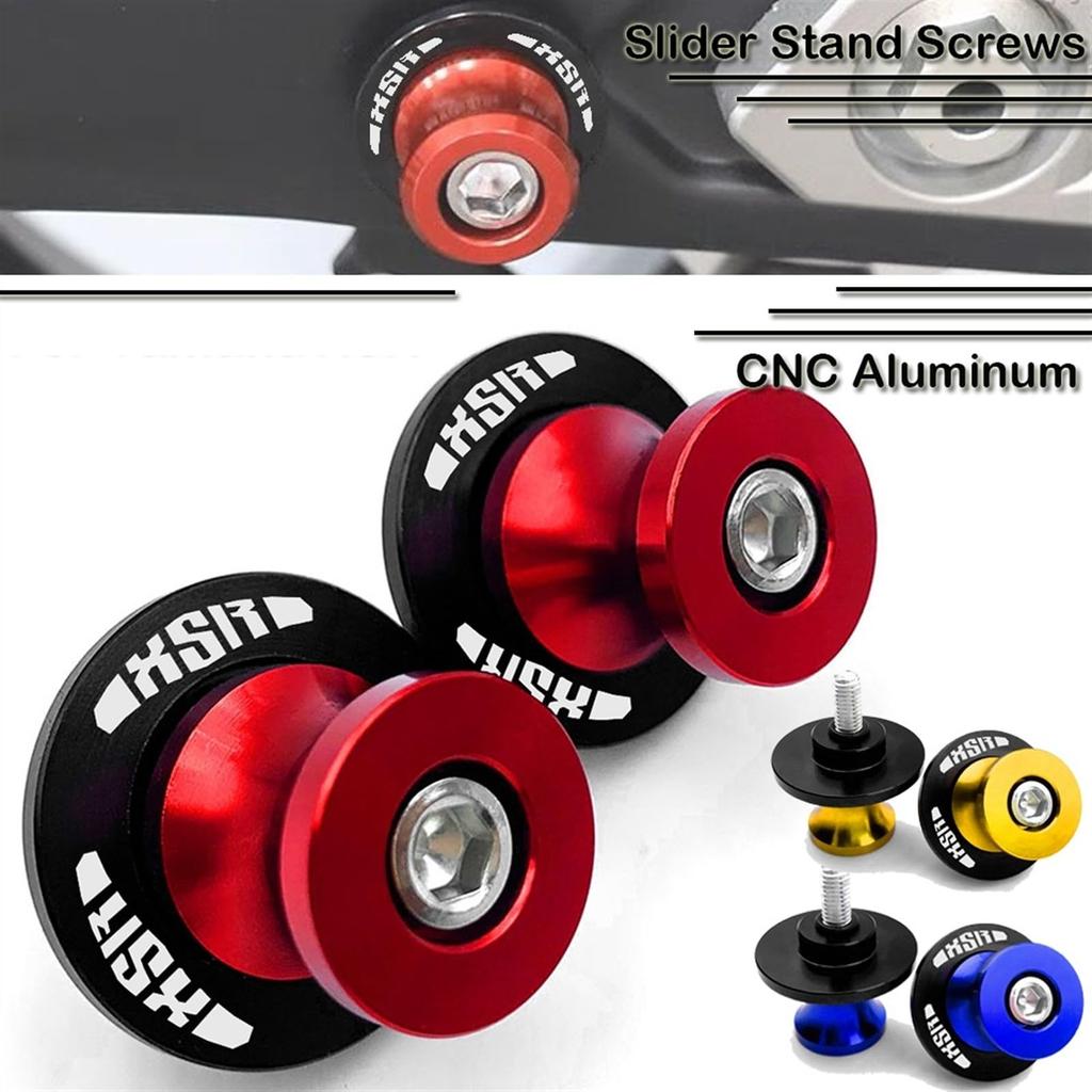 M6 Swing Arm Spool Slider Stand Screw Motorcycle Accessories Compatible