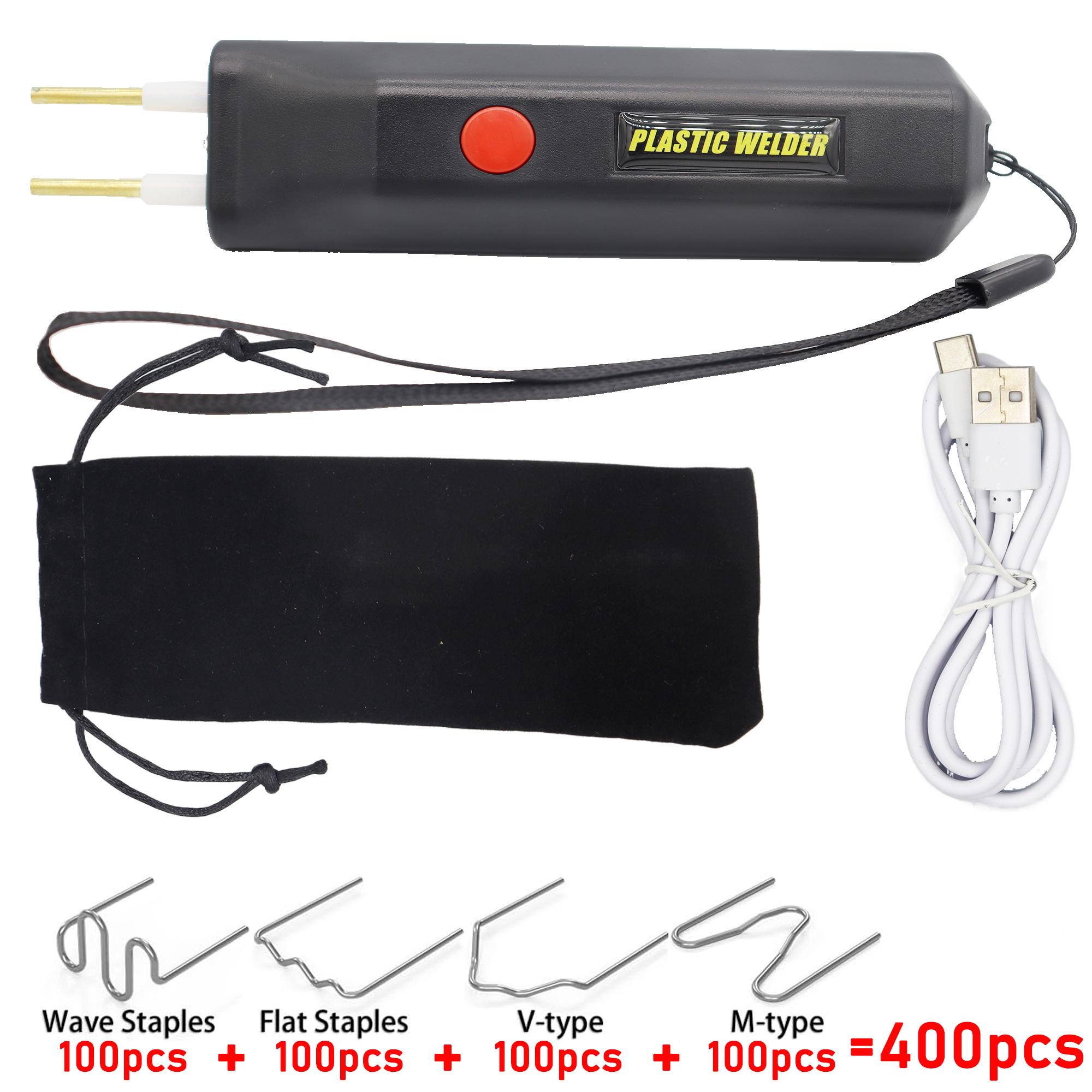 

Беспроводной USB Мини Портативный Пластиковый Сварочный Аппарат с Защитным Боксом, 400 шт. Горячий Степлер Пластиковый Сварочный Аппарат