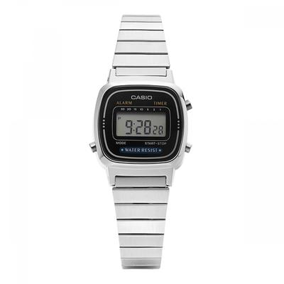 La670wd 1df  La670wd 1  Digital Square Vintage Retro Women S Metal Watch