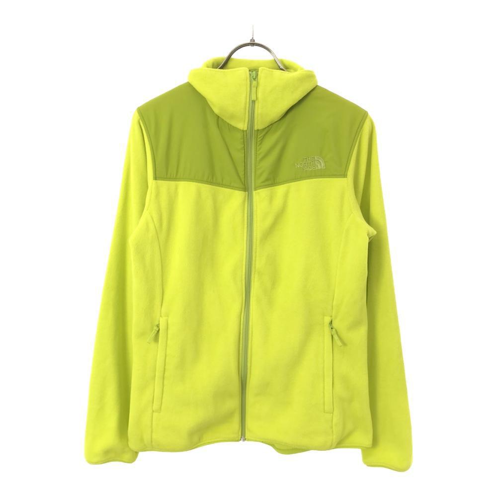 The North Face NLW21404 Mountain Versa Micro Fleece Jacket M Green System Women Used