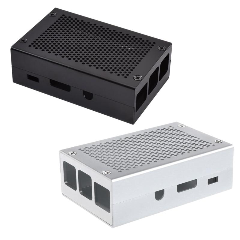 

Металлический корпус крышки из алюминиевого сплава для Raspberry Pi 3 Model B Pi 2 B / B +