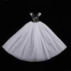Wedding Dress Gauzy Skirt /4 Doll Party Accs