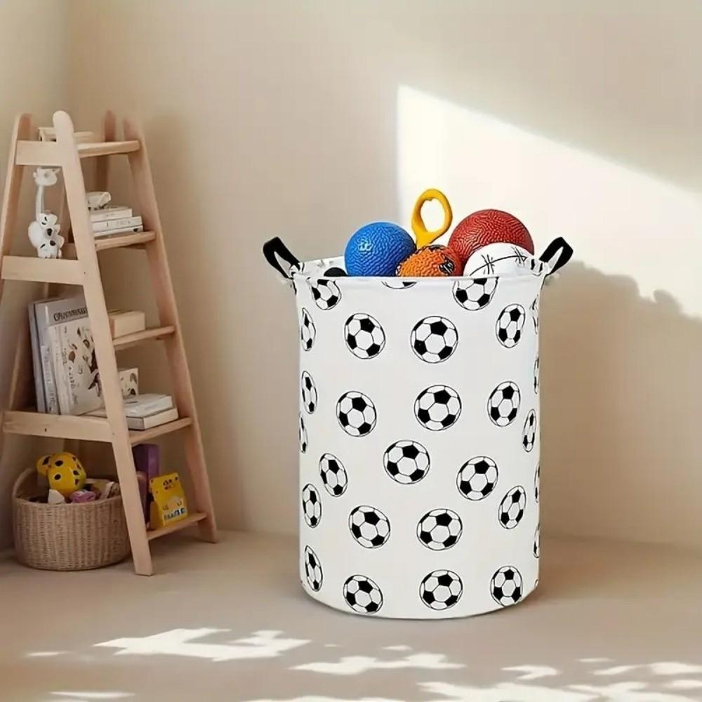 Foldable Dirty Clothes Basket With Handles Toy Storage Bucket Laundry Basket  Bathroom Storage