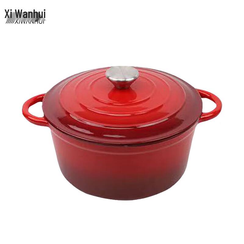 Чугунная эмалированная голландская печь Xiwanhui 20cm