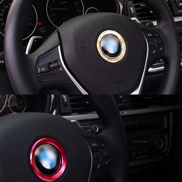 Car Accessories Steering Wheel Center Car Case Decoration For 1 3 4 5 7 Series M3 M5 E81 E87 F30 34 F10 X1 X3 Car Styling
