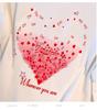 Plus Size Loose Fit Mid-Length Round Neck Short-Sleeve T-Shirt for Women