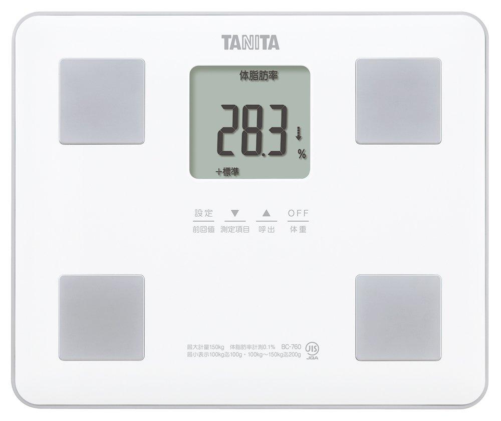 

Tanita Body Composition Monitor White BC-760-WH білий