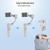 M1 Three-Axis Smart Gimbal Stabilizer: Anti-Shake Face Tracking for Live Streaming & Mobile Phone Shooting